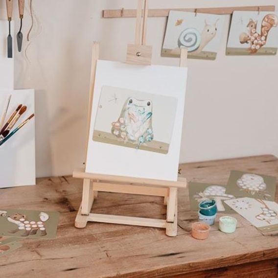 Little Dutch Kreativní sada malování prsty Forest Friends