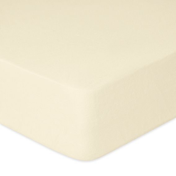 BabyMatex Nepromokavé froté prostěradlo 120x60cm KRÉMOVÉ