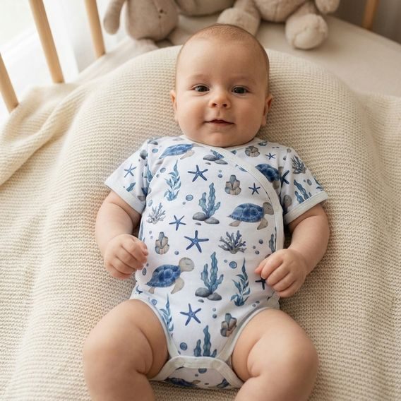 Makoma Zavinovací body krátký rukáv WATERLAND
