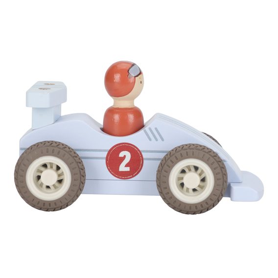 Little Dutch Závodní auta na setrvačník dřevěná