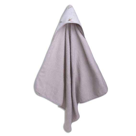 BabyMatex Osuška s kapucí 100x100cm Maxi č.42 SVĚTLE ŠEDÁ NEW