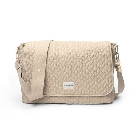 Suavinex Wonderland Přebalovací taška PŘES RAMENO BEIGE