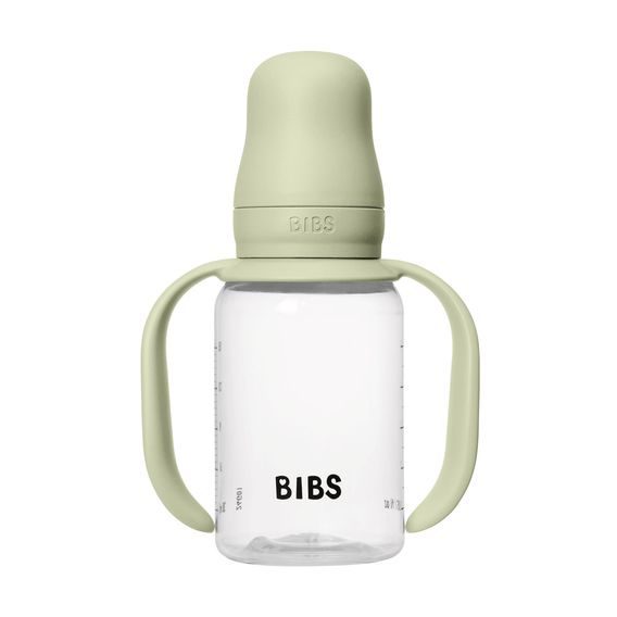 BIBS Hrnek se silikonovým pítkem 150ml SAGE 6m+
