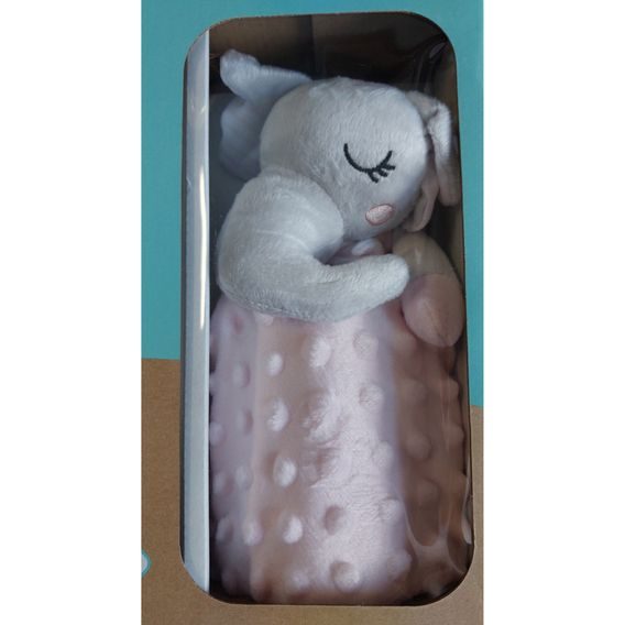 Interbaby Ergonomický polštář + Přítulka Slon RŮŽOVÁ
