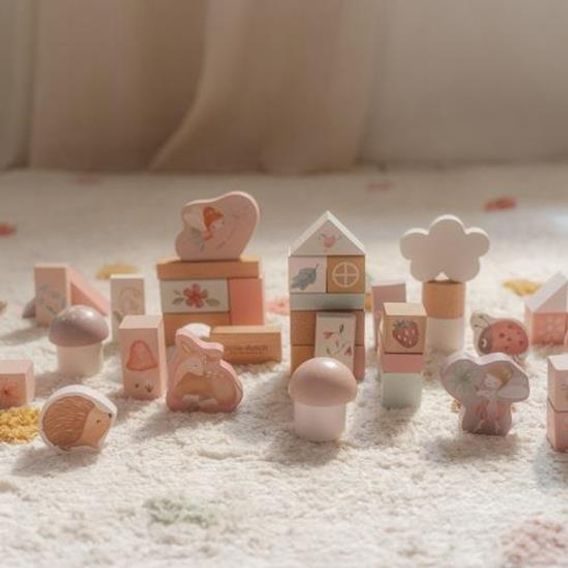Little Dutch Kostky v tubě Fairy Garden