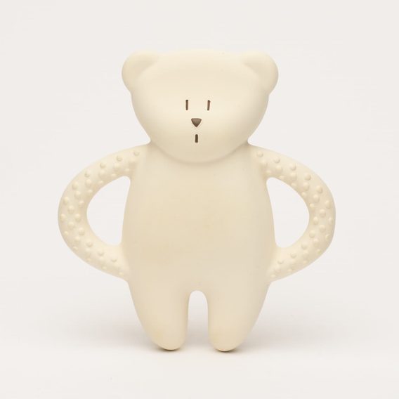 MOONIE Kousátko přírodní kaučuk Medvídek POLAR