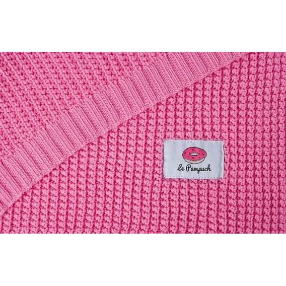 Le Pampuch Pletená dětská deka 100%Cotton SWEET PINK