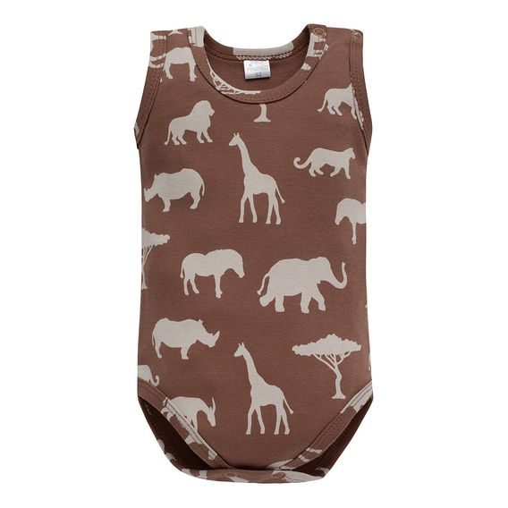 PINOKIO Body-tílko Safari HNĚDÁ