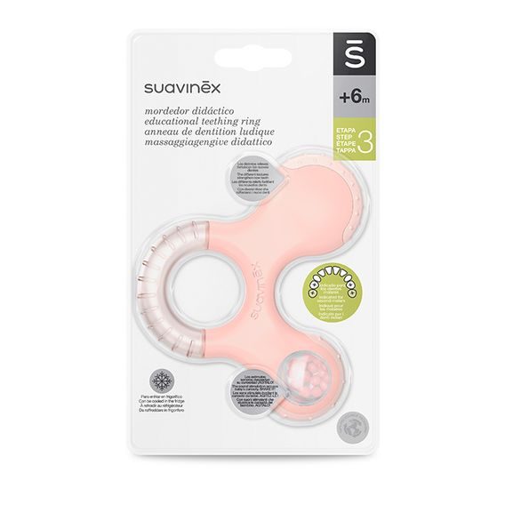 Suavinex Kousátko Step 3 (6m+) LOSOSOVÁ