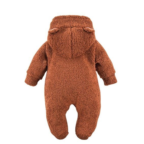 Eevi Chlupatý overal Cars&Bears HNĚDÁ