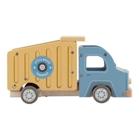 Little Dutch Náklaďák se sklápěčkou dřevěný