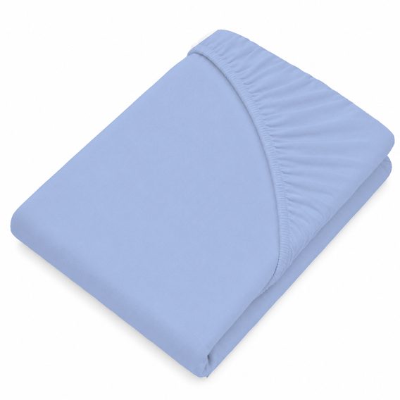 Pro Mrňousky Prostěradlo do postýlky jersey 120x60 cm MODRÉ