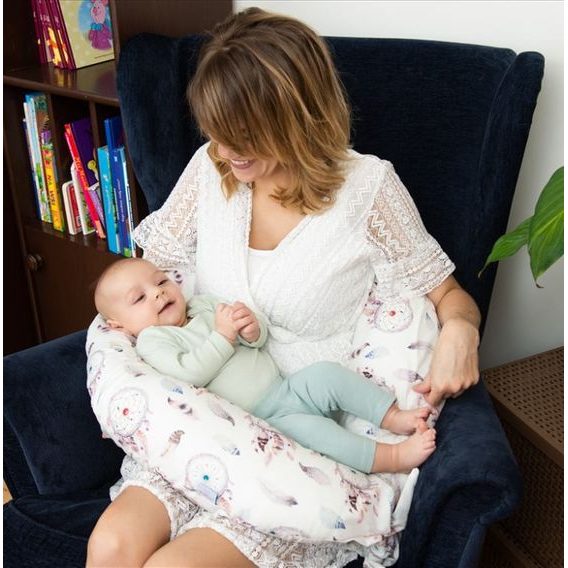 BabyMatex Kojící polštář Moon bavlna (č.09) VÁŽKY