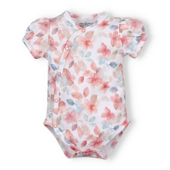 NINI Zavinovací body krátký rukáv Blossom KVĚTY