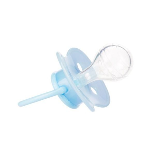 Canpol babies Dudlík 18m+ silikon třešinka Pastels MODRÝ