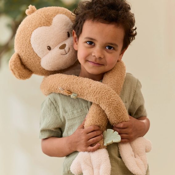 Little Dutch Opička plyšová XL Safari Friends 82cm