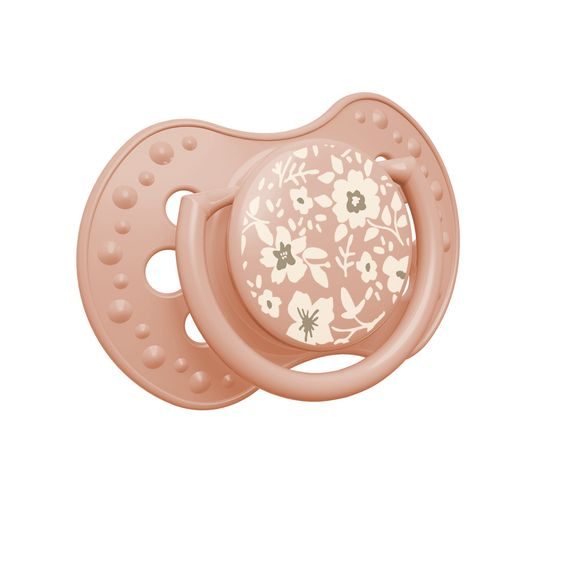 LOVI Dudlík 3-6m silikon dynamický Blossom 2ks GIRL