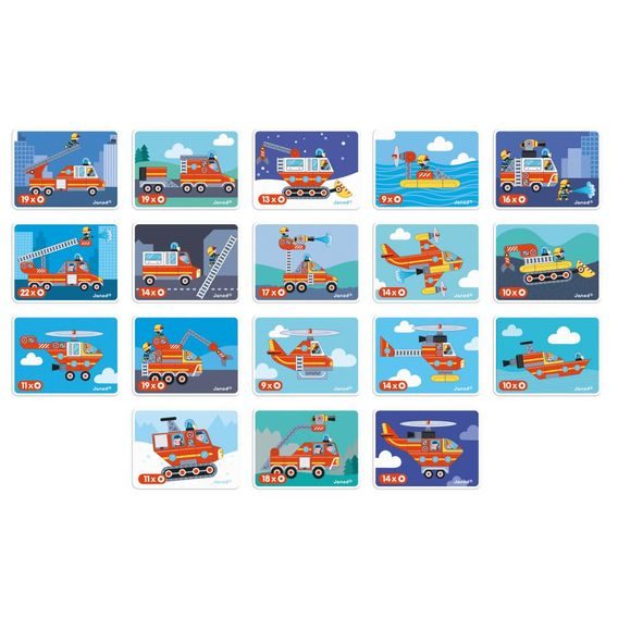 Janod Magnetibook HASIČI