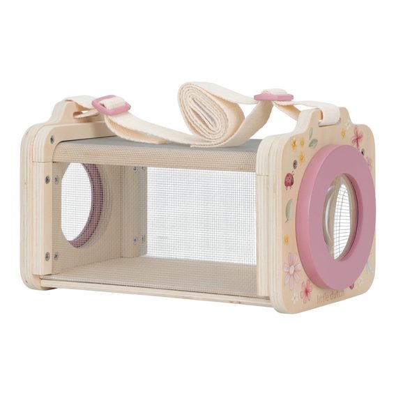 Little Dutch Box na prohlížení hmyzu dřevěný Fairy Garden