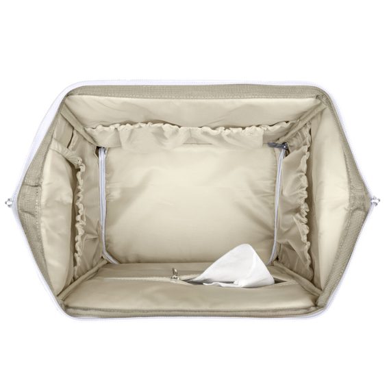 KikkaBoo Přebalovací batoh Siena Luxe Secret Garden Beige