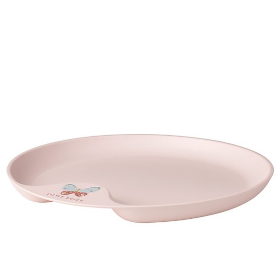 Little Dutch Dětský talíř Květiny a motýli