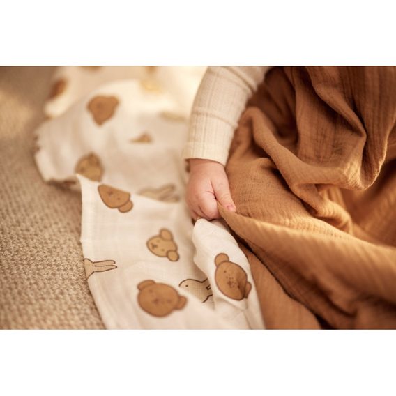 Jollein Osušky 2ks (115x115cm) MIFFY AND FRIENDS