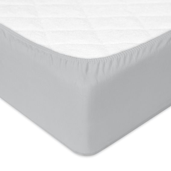 BabyMatex Nepromokavé jersey prostěradlo 140x70cm ŠEDÉ