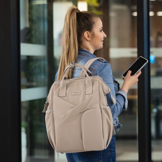 BabyOno Přebalovací batoh Modern Style BÉŽOVO-ŠEDÝ