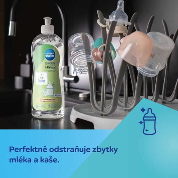 Canpol babies Ekologický mycí prostředek na kojenecké lahve a savičky 500ml
