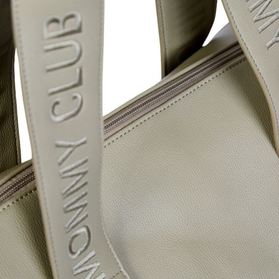 Childhome Přebalovací taška Mommy Club Signature Vegan Leather Green