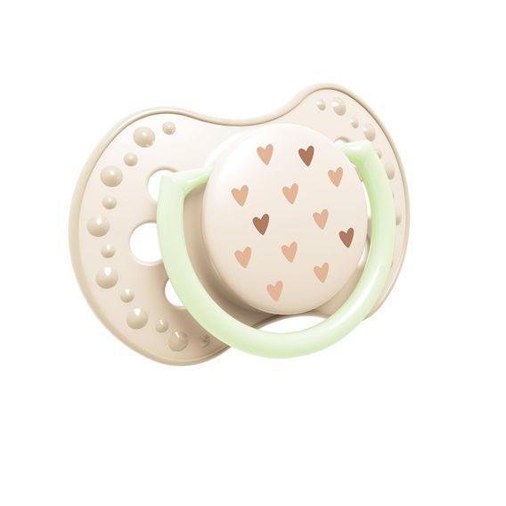 LOVI Dudlík 6-18m silikon dynamický Teddy Love 2ks