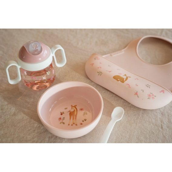 Little Dutch Hrnek s pítkem 200 ml Fairy Garden (6m+)
