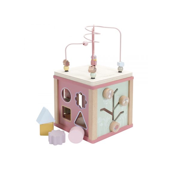 Little Dutch Aktivní kostka WILD FLOWERS