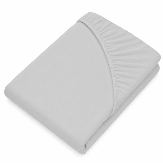 Pro Mrňousky Prostěradlo do postýlky jersey 120x60 cm ŠEDÉ