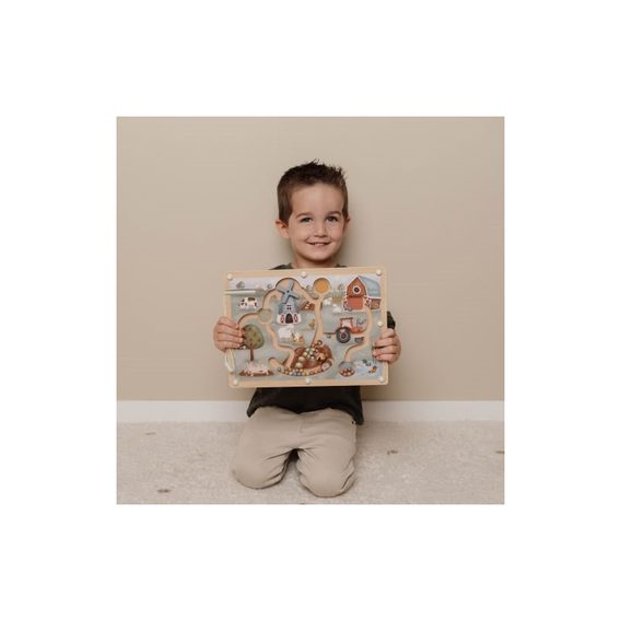 Little Dutch Magnetické bludiště Farma