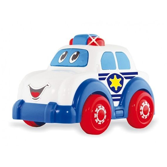 Baby Mix Edukační hračka autíčko se zvuky a světlem POLICIE