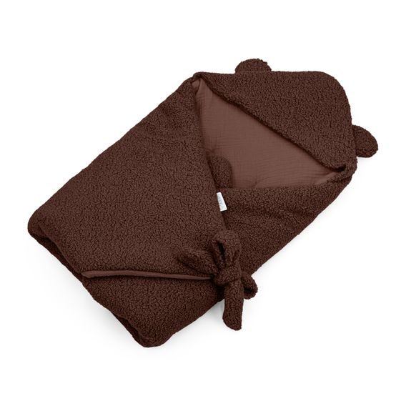 Albero Mio Zavinovačka do autosedačky Boucle ČOKOLÁDOVÁ