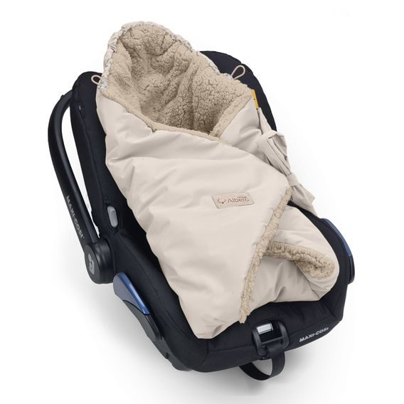 Albero Mio Zavinovačka do autosedačky Teddy BÉŽOVÁ (T2)