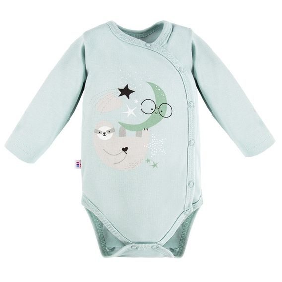 Eevi Body celorozepínací dlouhý rukáv Mellow MINT