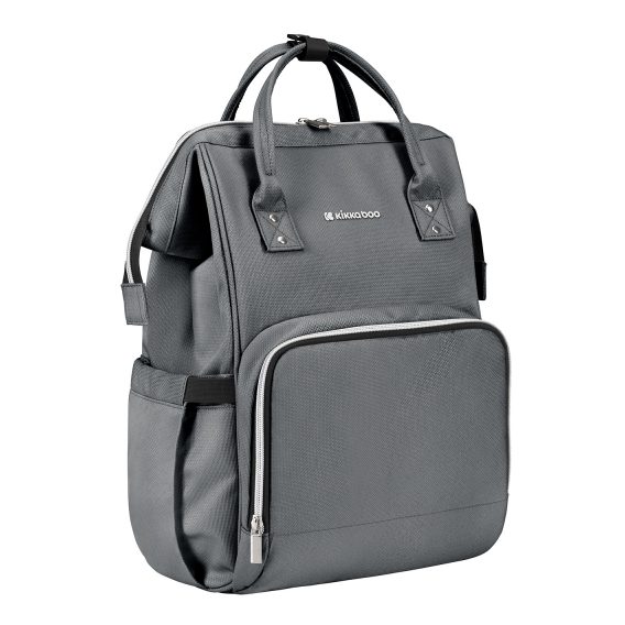 KikkaBoo Přebalovací batoh Siena Dark Grey