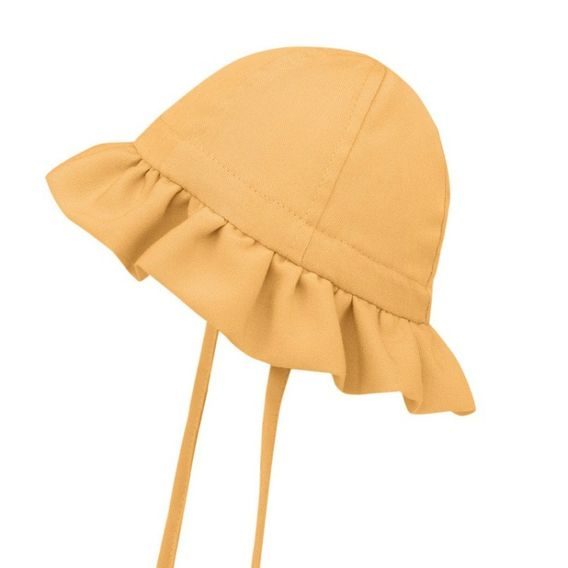 Samiboo Letní bambusový klobouček HOŘČICE