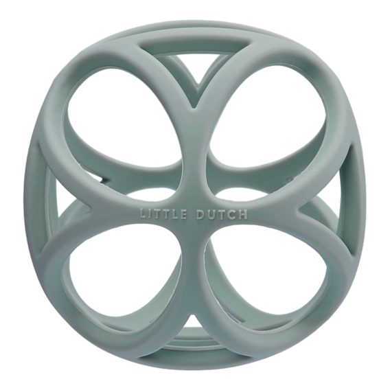 Little Dutch Senzorický silikonový míček BLUE