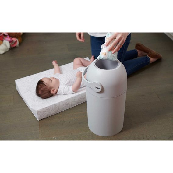 Magic Koš na pleny Light Grey