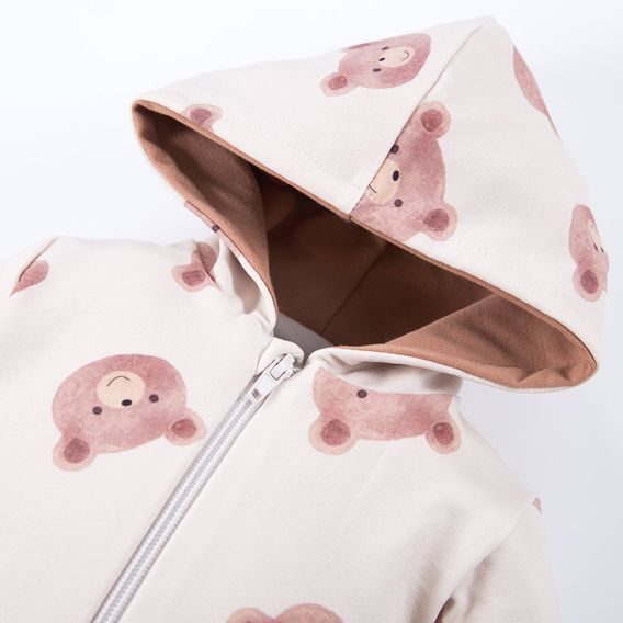 Eevi Kojenecká kombinéza overal Cars&Bears BÉŽOVÁ