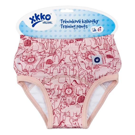 Kikko Tréninkové kalhotky XKKO Organic SAFARI MESA ROSE