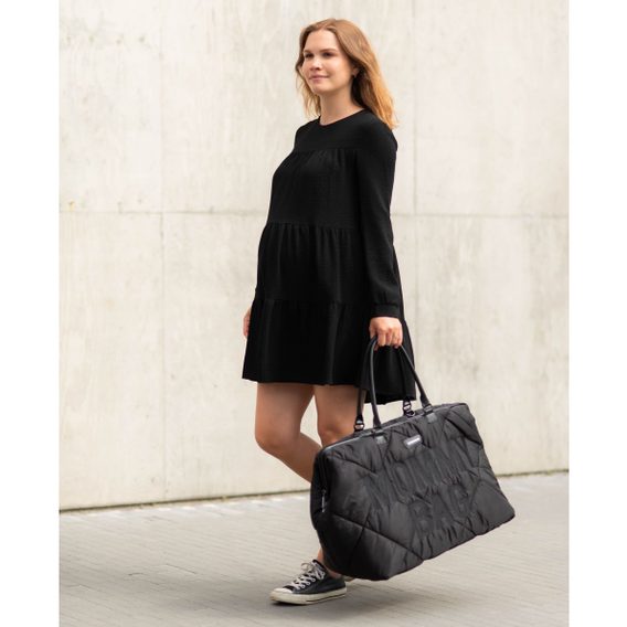 Childhome Přebalovací taška Mommy Bag Puffered Black