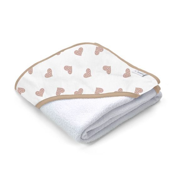 Albero Mio Osuška s kapucí (C015) Sweet Heart world