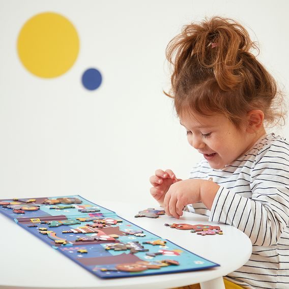 Janod Magnetická kniha Magnetistories NAROZENINOVÁ PÁRTY ZVÍŘÁTKA