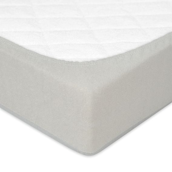 BabyMatex Nepromokavé froté prostěradlo 120x60cm ŠEDÉ