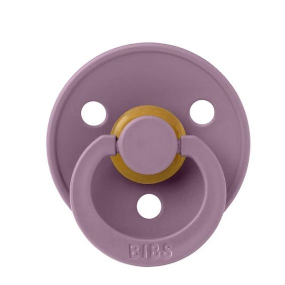 BIBS Colour dudlík kaučuk kulatý 6-18m MAUVE